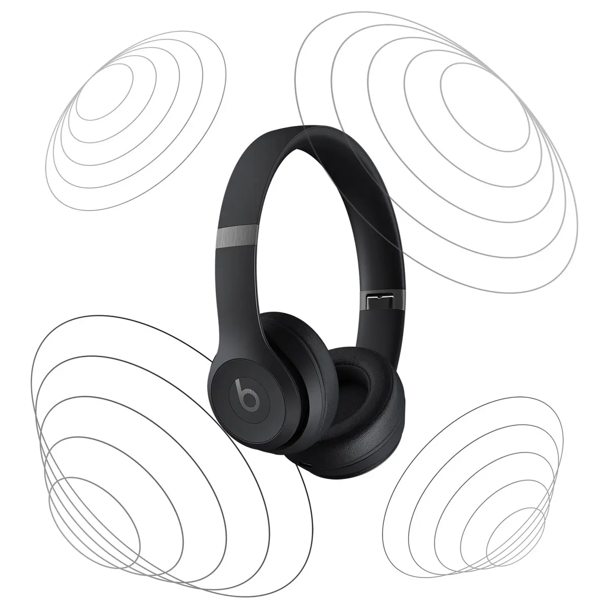 Beats Solo 4 - Matte Black - Image 7