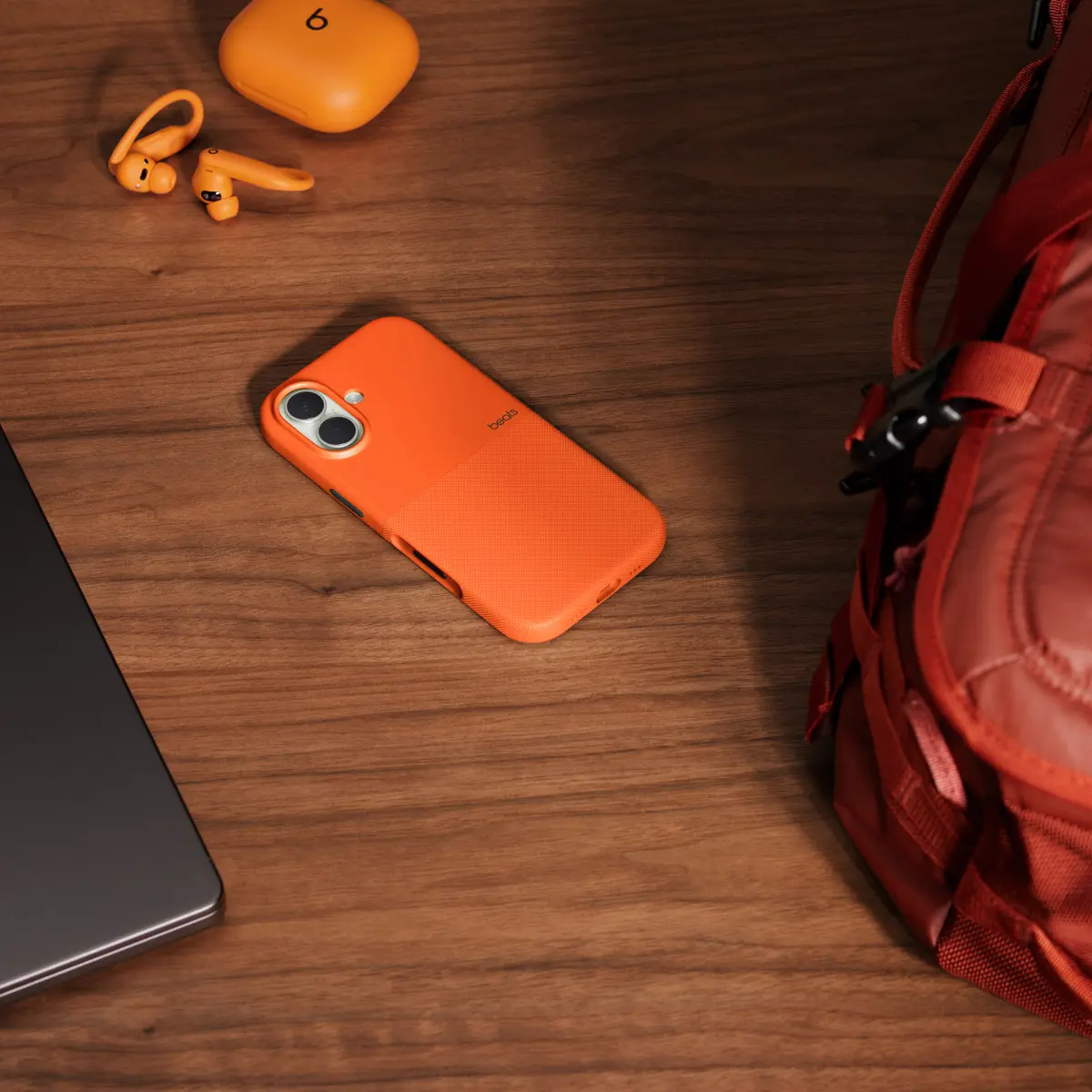 Iphone 17 Rugged Phone Case With Magsafe And Camera Control - Iphone Cases - Beats - Sierra Orange - Image 4