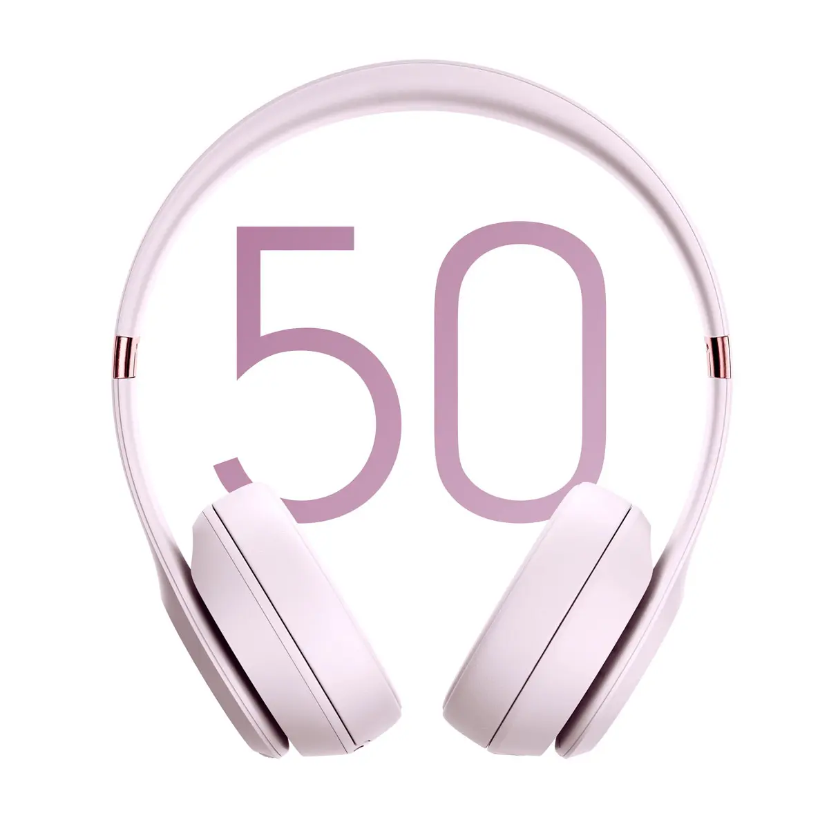 Beats Solo 4 - Cloud Pink - Image 3