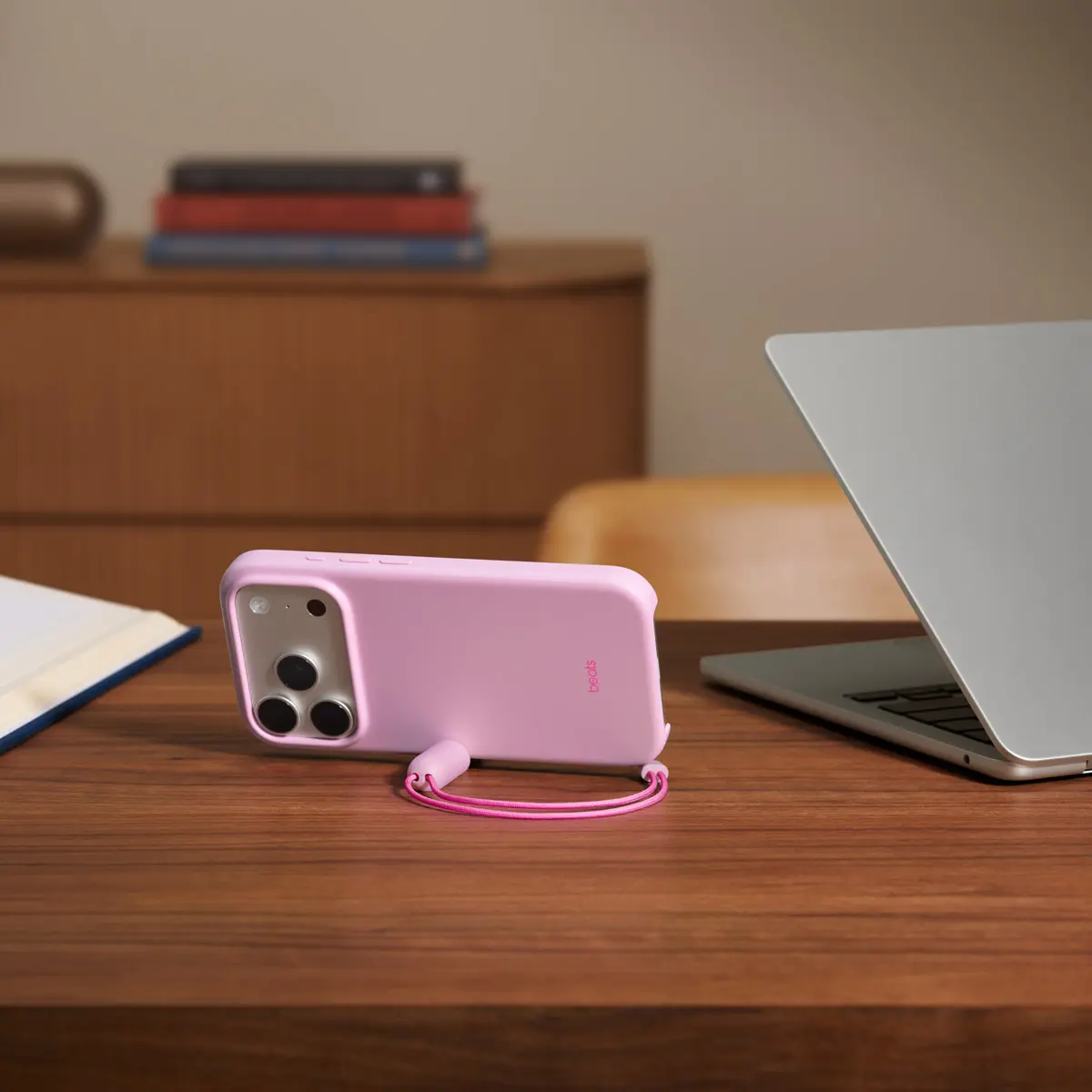 Iphone 17 Pro Kickstand Phone Case With Magsafe And Camera Control - Iphone Cases - Beats - Pebble Pink - Image 5