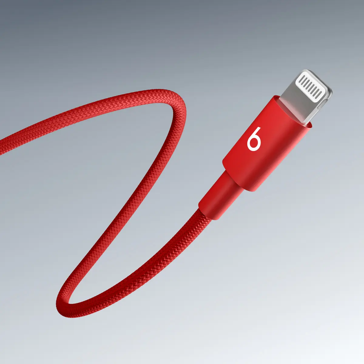 Usb-C To Lightning Cable (1.5 M/5 Ft) - Beats - Rapid Red - Image 5